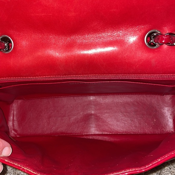 Authentic Chanel patent jumbo single flap bag - Picture 12 of 15